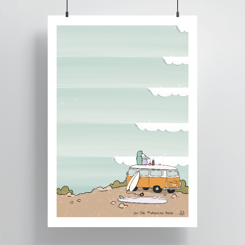 « On the Moroccan road »